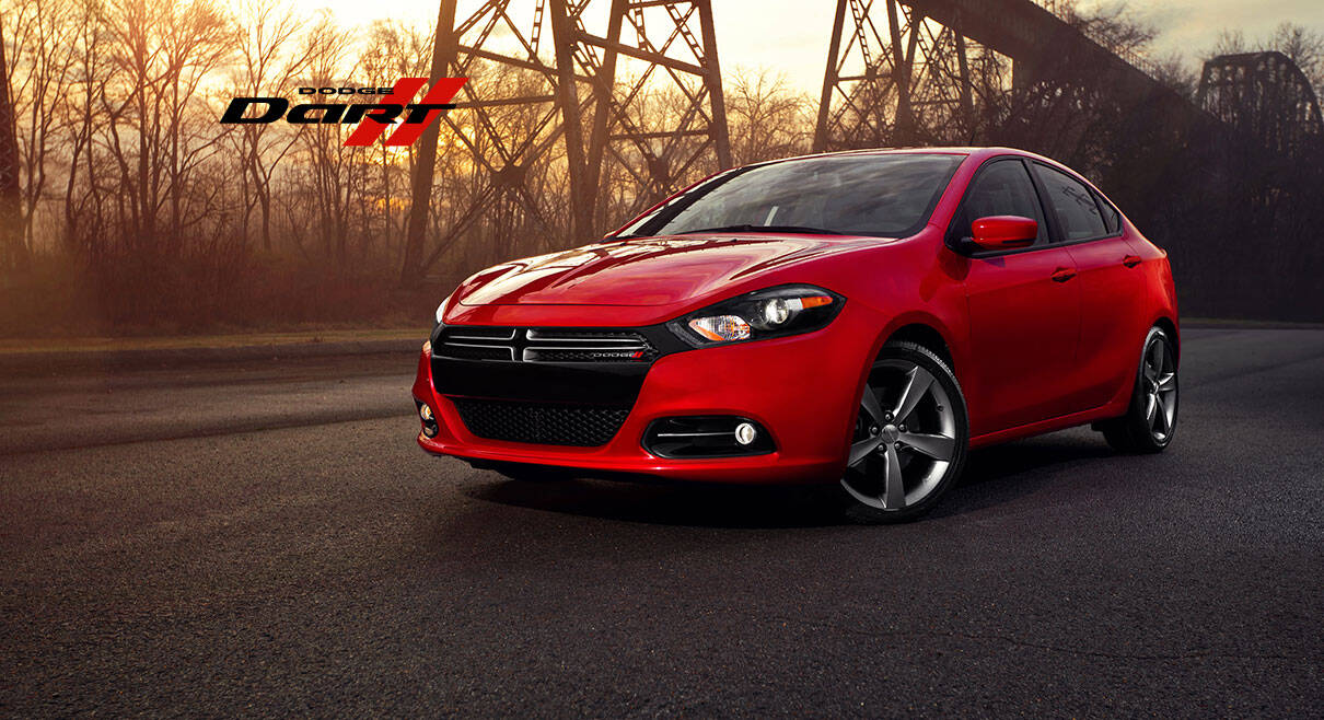 Dodge Dart vendido atualmente nos EUA. Foto: Divulgação