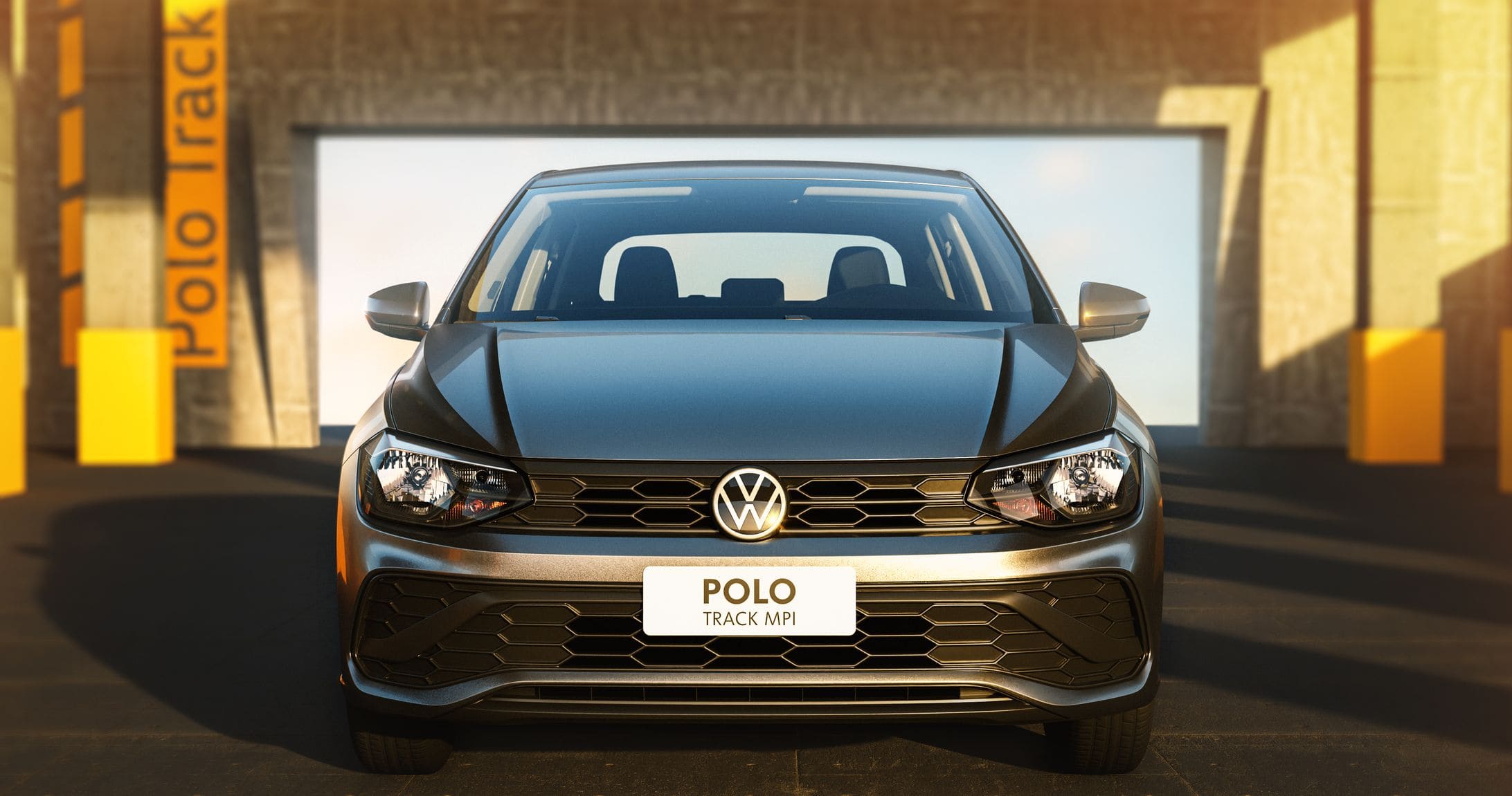 Polo Track Divulgação/Volkswagen