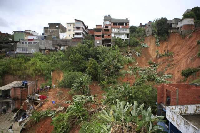 Chuvas em São Paulo causam deslizamentos de terra e desabamentos no estado. Foto: Prefeitura de Franco da Rocha/Divulgação