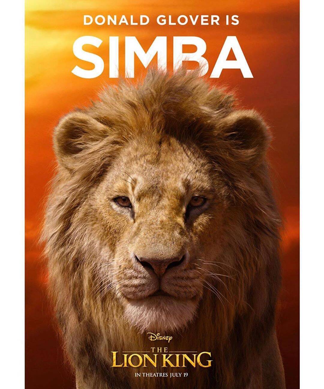 Novos pôsteres de "Rei Leão". Foto: Reprodução/Instagram