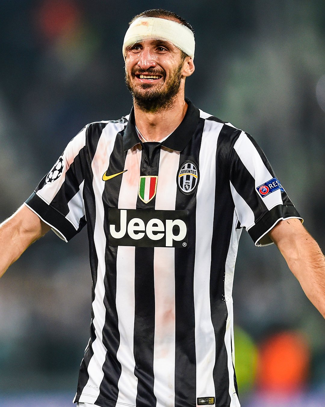 Chiellini Reprodução/Twitter