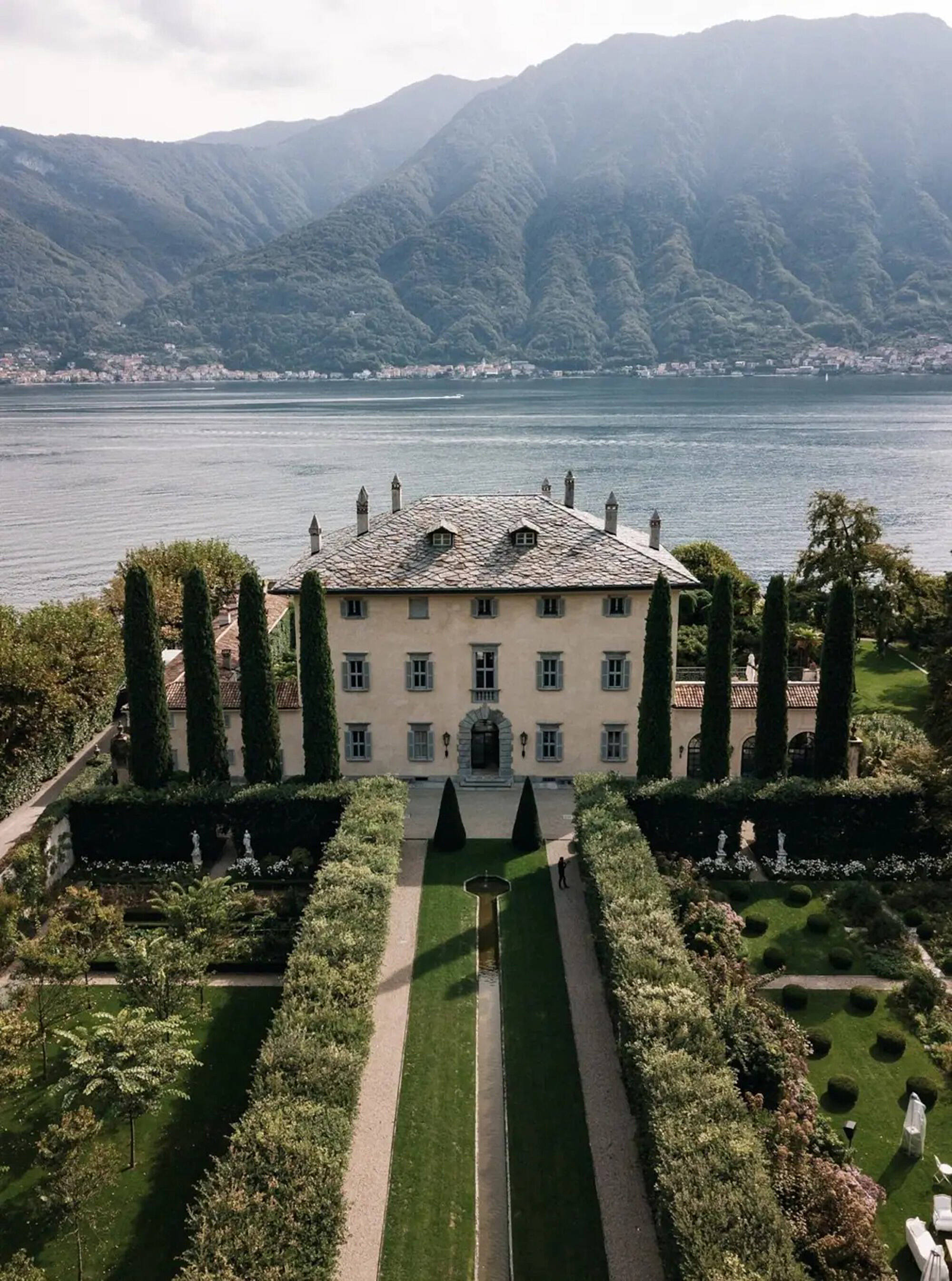 A Villa já foi a casa do Cardeal Durini, um famoso colecionador de artes do século 19. Foto: Airbnb