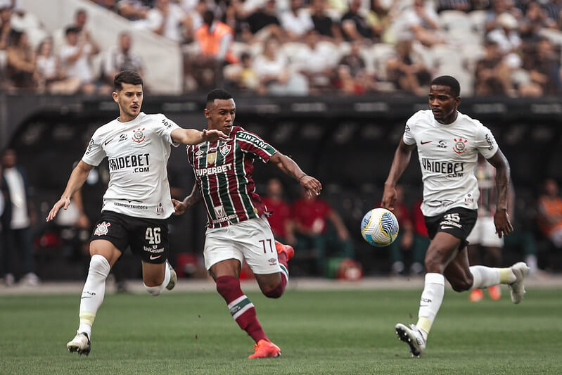 Corinthians x Fluminense Lucas Mercon / Fluminense FC