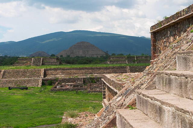 Ruínas Teotihuacan, no México. Foto: Angel Gonzalez Hereza