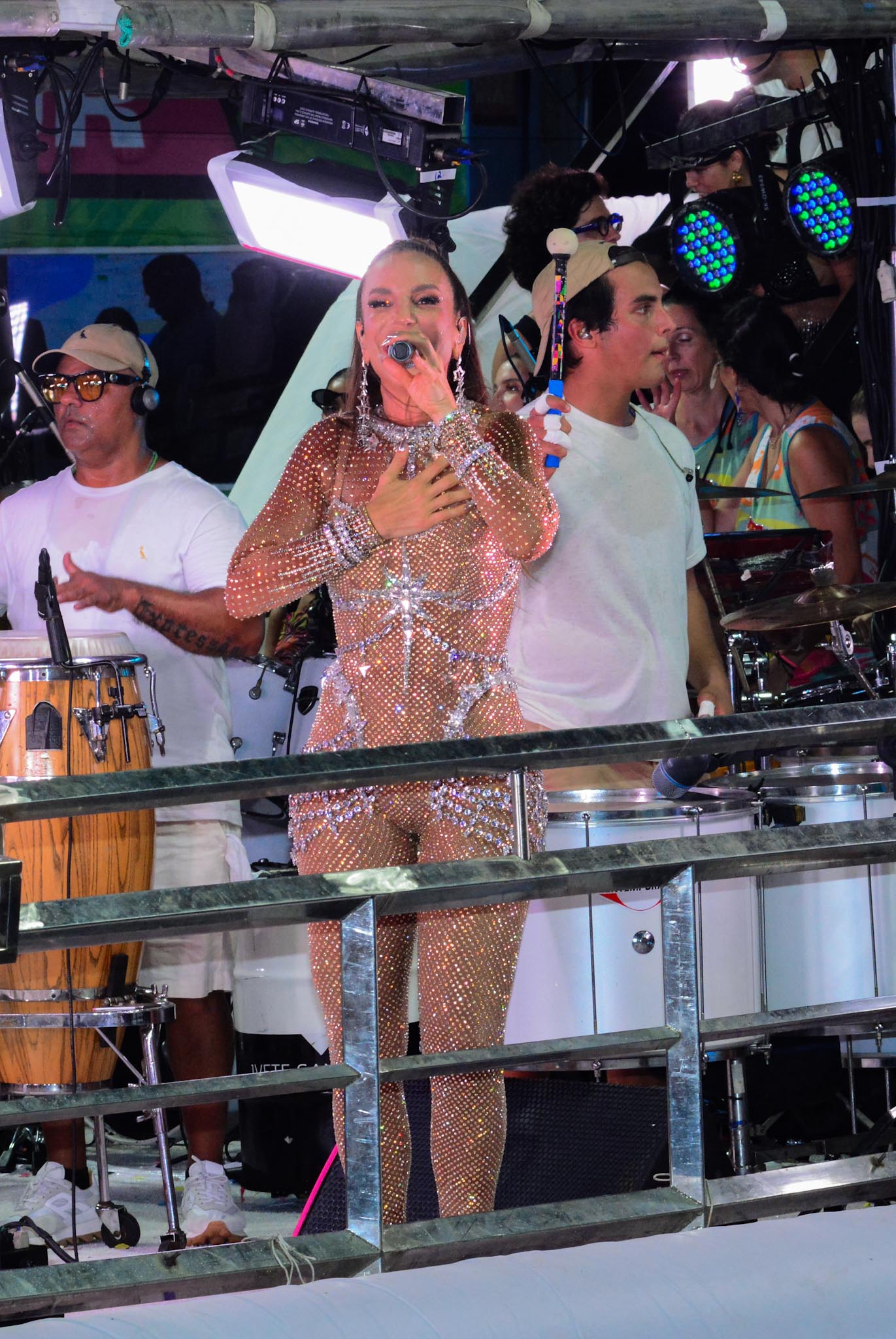 Ivete Sangalo Canta ao lado de seu filho em trio no circuito Barra Ondina no carnaval de Salvador Webert Belicio