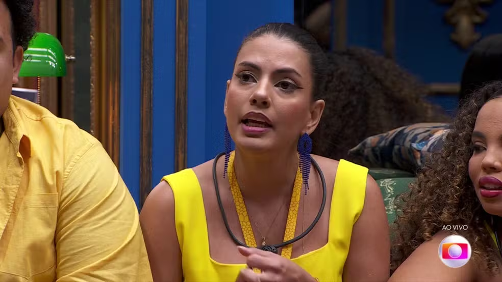 Fernanda colocou Alane, Beatriz, Deniziane e Yasmin na mira no 'BBB 24' Reprodução/Globo - 03.02.2024 