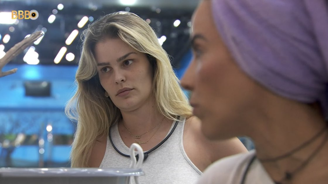 Yasmin e Wanessa tiveram embate na madrugada no 'BBB 24' Reprodução/Globo - 04.02.2024