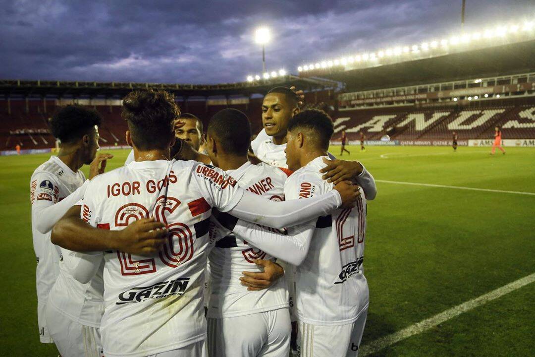 Lanus X SP. Foto: Instagram