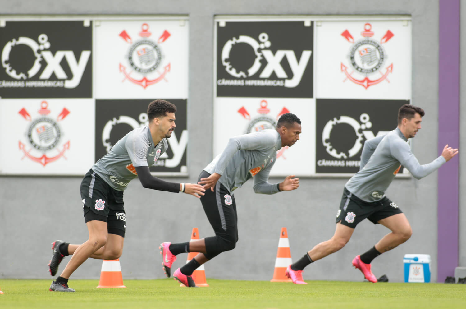 Corinthians faz mais um treino. Foto: Instagram