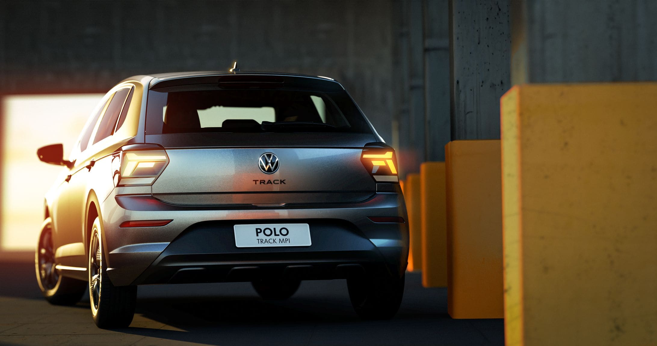 Polo Track Divulgação/Volkswagen