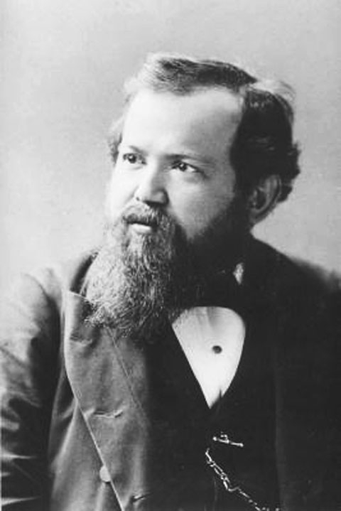 Wilhelm Steinitz (1836-1900) - Nascido em Praga (Império Austríaco), desenvolveu estratégia para o jogo e compôs problemas abordando cientificamente a movimentação das peças. Campeão 4 vezes. Adquiriu nacionalidade americana. Ficou perturbado pouco antes de morrer, dizendo que havia derrotado Deus no xadrez.  Reprodução: Flipar