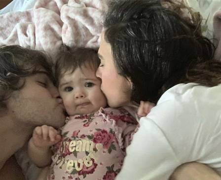 Rafa Vitti e Tatá Werneck estão juntos há cinco anos e são pais de Clara Maria. Foto: Reprodução/Instagram