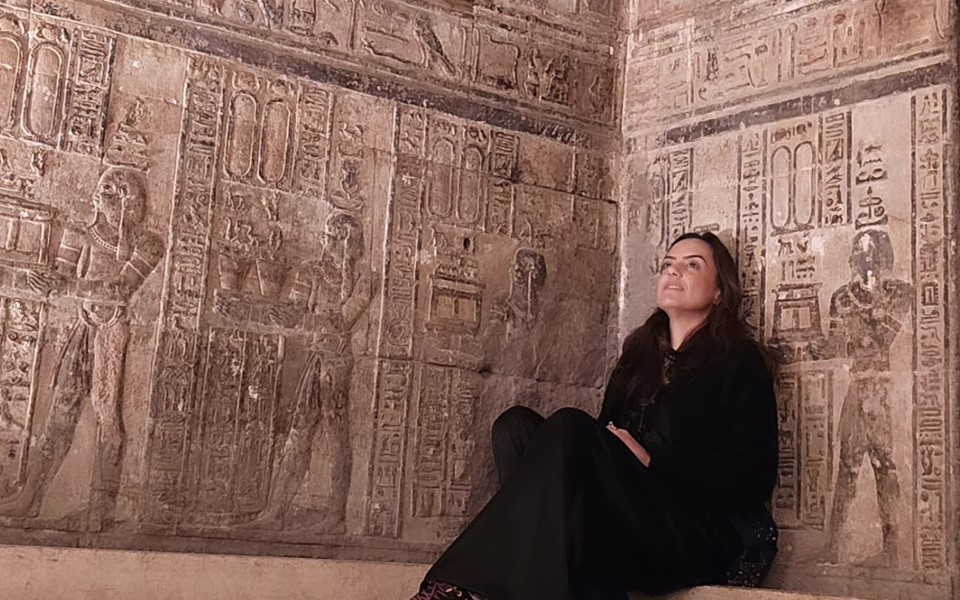 Viagem ao Egito, liderada pela fundadora da Pervoy Turismo, Beatriz Oliveira Renan Torres