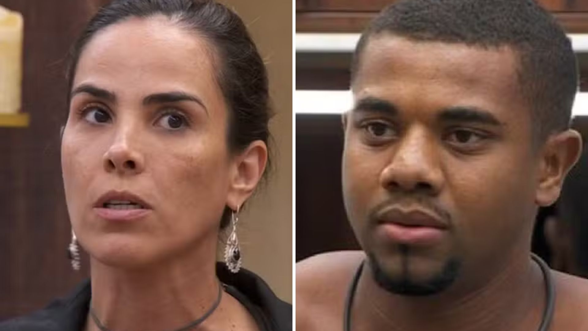 Wanessa Camargo e Davi se estranham desde os primeiros dias de confinamento do BBB 24. Porém, a relação ficou ainda pior após a briga da quarta-feira (28). Veja momentos em que Davi engoliu a famosa nos embates. Reprodução/Globoplay - 28.02.2024