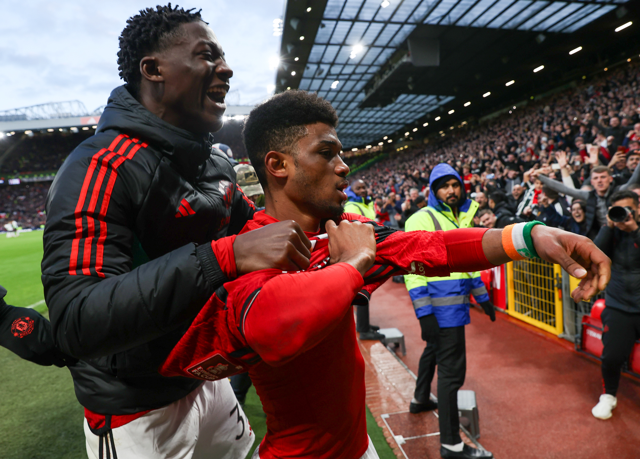 Manchester United x Liverpool - FA Cup Reprodução/Twitter