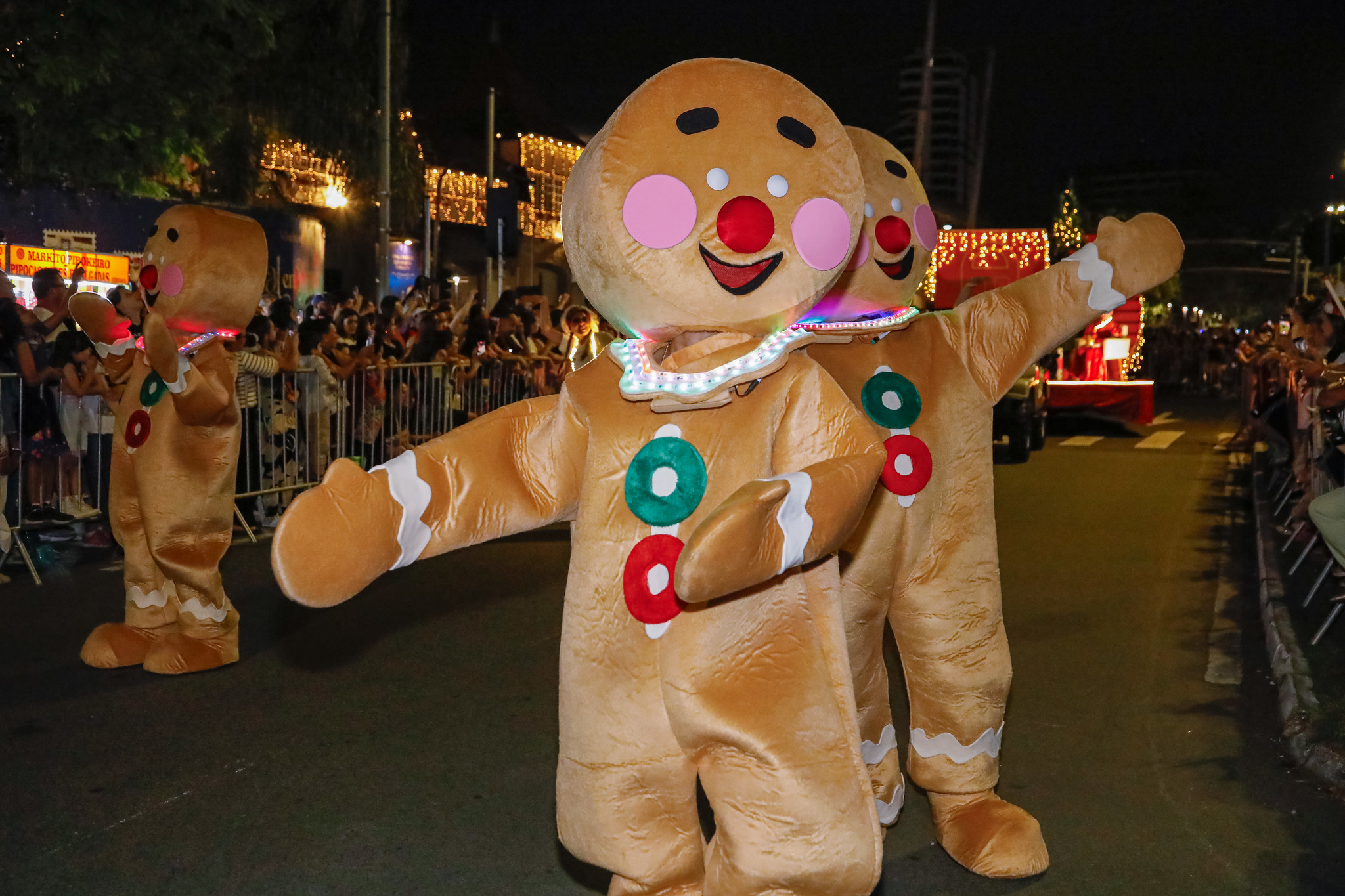 Desfile de Natal em Blumenau - SC. Foto: Divulgação / Prefeitura de Blumenau (SC)