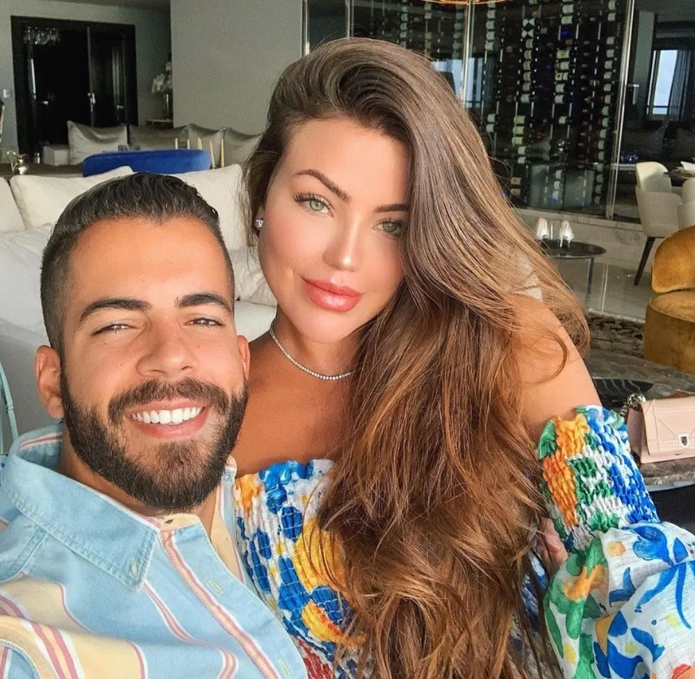 Em 2020, Pipo assumiu um namoro de quase um ano com Laíse Leal, ex-mulher do ator Daniel Rocha, com quem ficou casada por apenas seis meses. Reprodução/Instagram