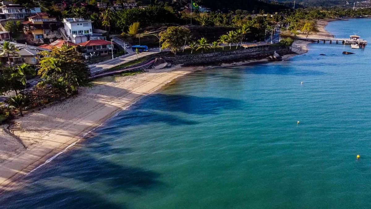 Praia do Itaguaçu – Ilhabela (SP). Foto: Divulgação - Prefeitura de Ilhabela 