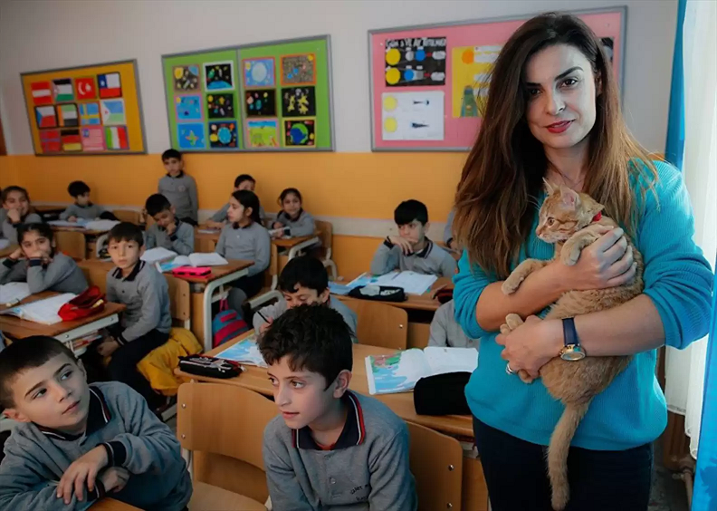 Ozlem Pinar Ivascu adotou Tombi como seu animal de estimação. Foto: Reprodução/Ozlem Pinar Ivascu