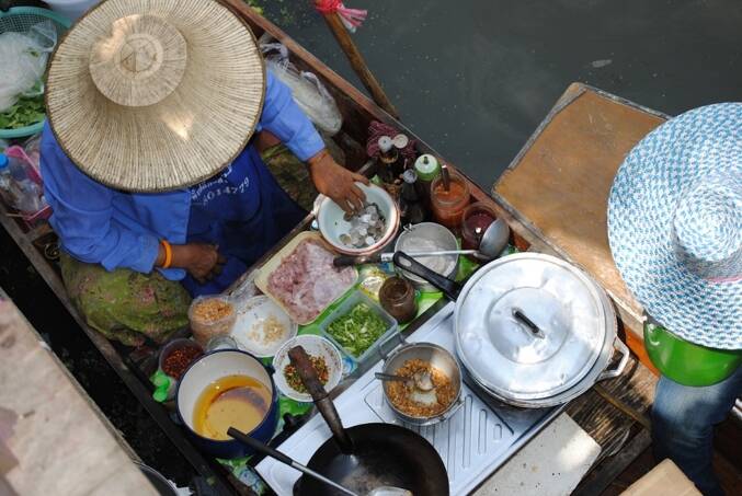 Bangkok dá a oportunidade de conhecer novas paisagens e descobrir sabores locais. Foto: Divulgação