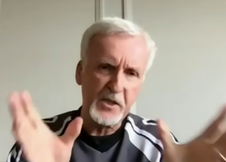 O cineasta James Francis Cameron fez 71 anos em 16/8/2025.  Nascido en Kapuskasing, no Canadá, ele tornou-se um dos maiores nomes do cinema dos Estados Unidos. Reprodução: Flipar