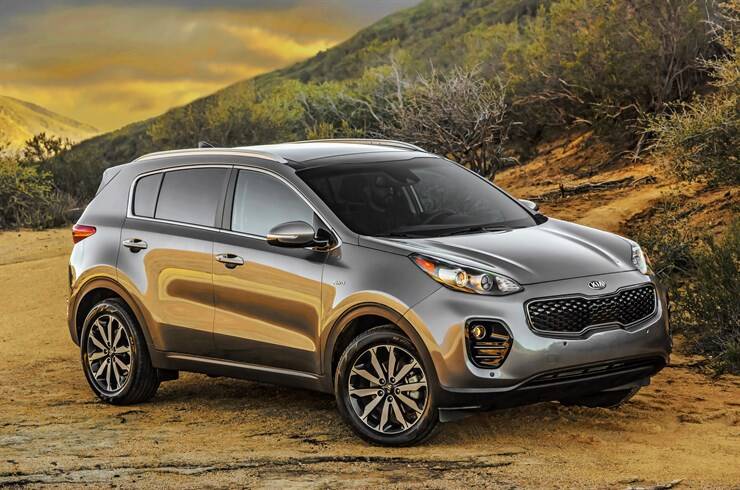 Kia Sportage 2017. Foto: Divulgação/Kia