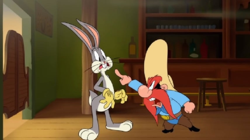 Eufrazino - Desenho animado: Looney Tunes - Criado em 1945, Eufrazino é adversário direto do personagem Pernalonga. Ele é raivoso e busca sempre uma briga.  Reprodução: Flipar