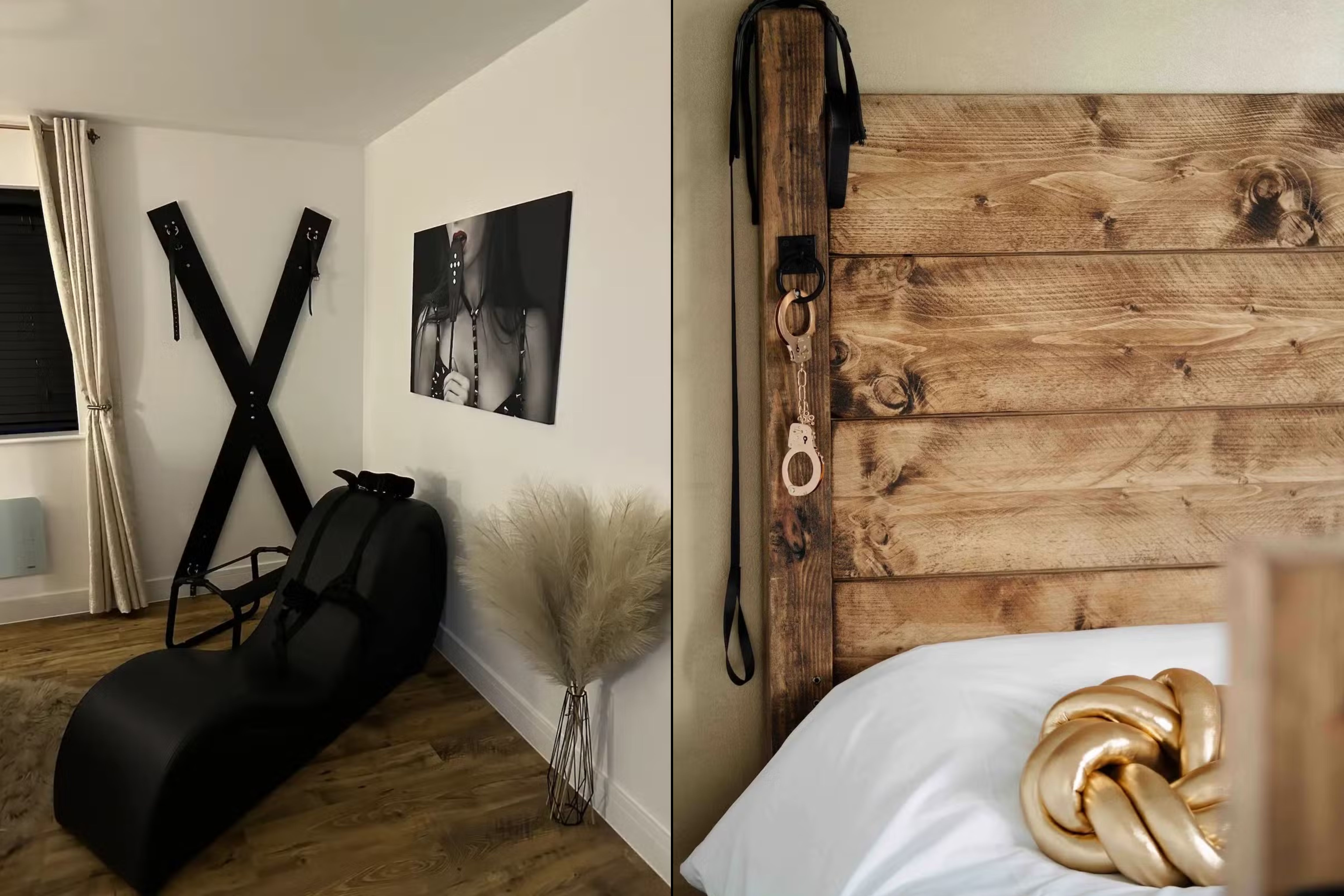 Elogiada no Airbnb com nota 4,95, a Casa Amor é a escolha ideal para casais que desejam uma noite quente e inesquecível Reprodução/Airbnb