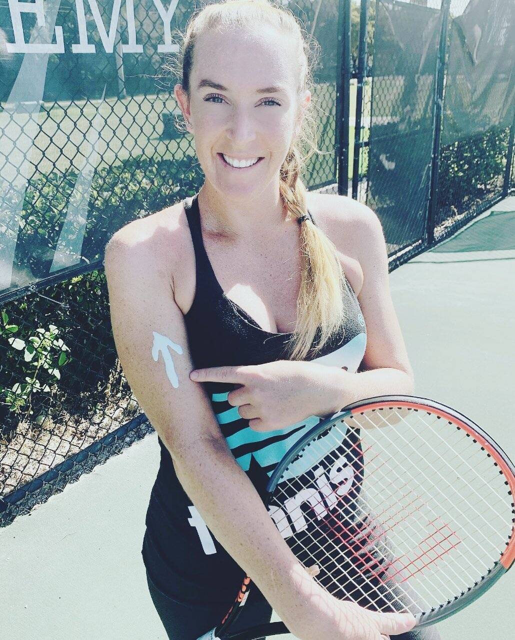 Madison Brengle. Foto: Reprodução/Instagram