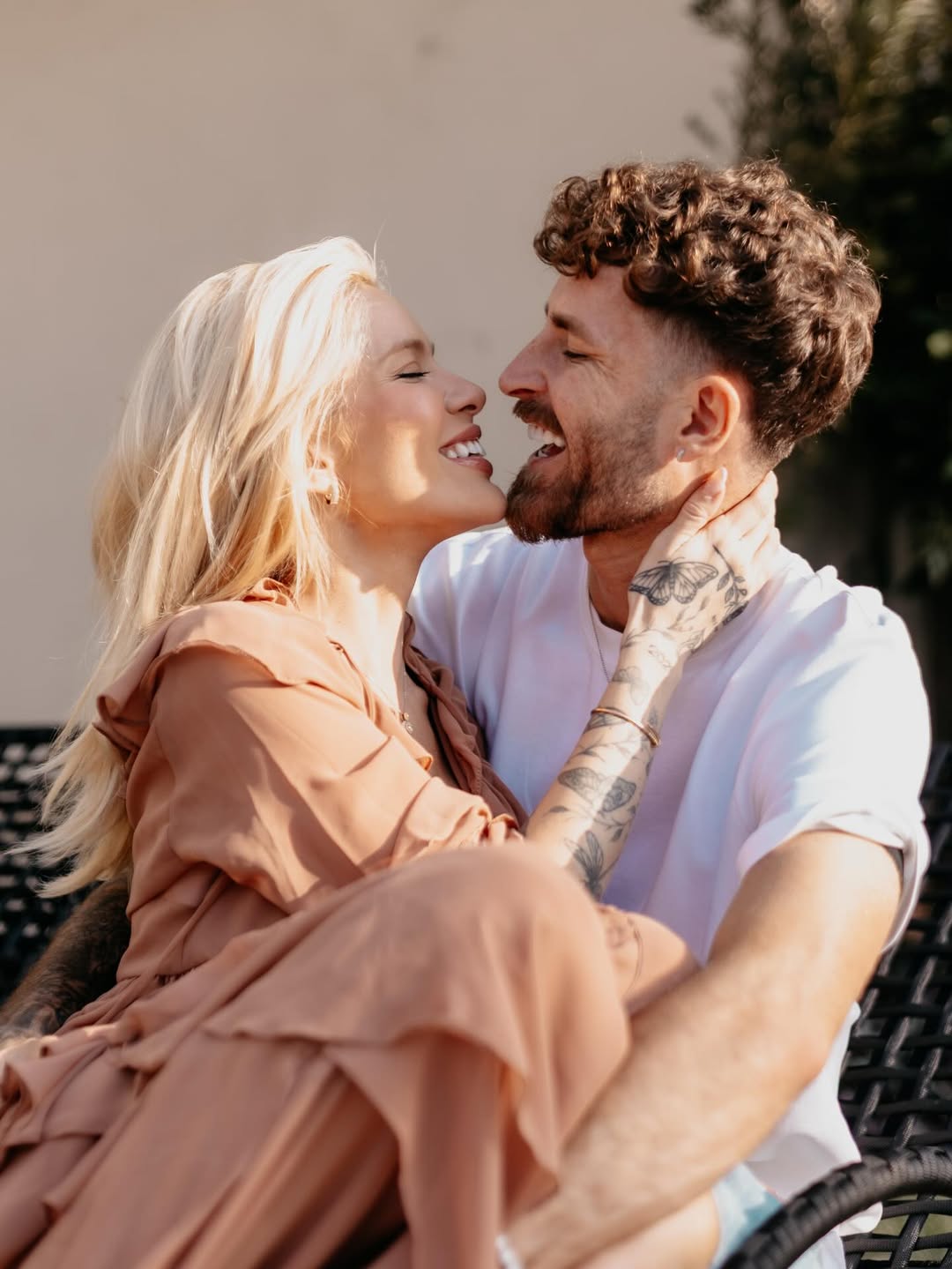 Karoline Lima e Léo Pereira posam para foto. Foto: Reprodução/ Instagram @leopereira4