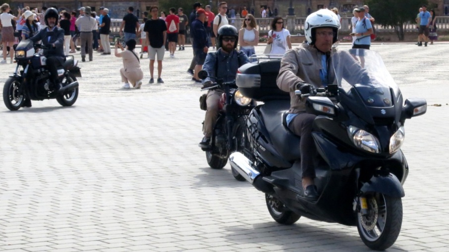 Passeio de moto pela Espanha. Foto: Carlos Patrício