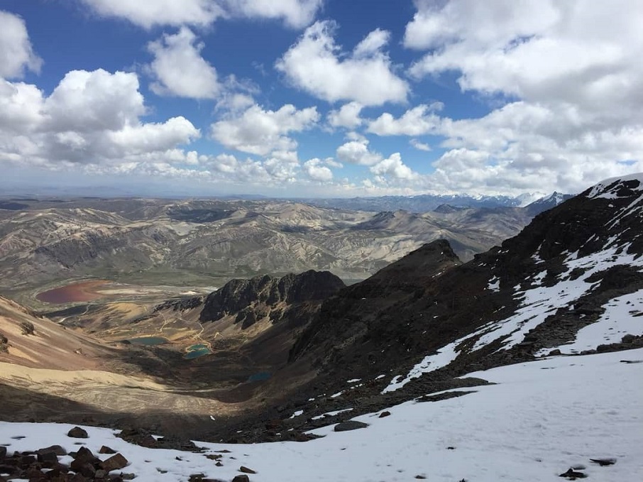 Montanha Chacaltaya, em La Paz, na Bolívia.. Foto: Reprodução/Instagram @lunadutra 25.11.2022