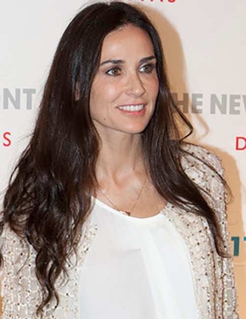 Nascida em 11 de novembro de 1962, em Roswell, Novo México, Demi Moore começou sua carreira artística como modelo antes de ingressar no cinema. Reprodução: Flipar