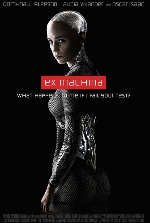 “Ex-Machina” (2014): A trama acompanha o jovem programador Caleb, que ganha a oportunidade de participar de um experimento com uma inteligência artificial. Reprodução: Flipar