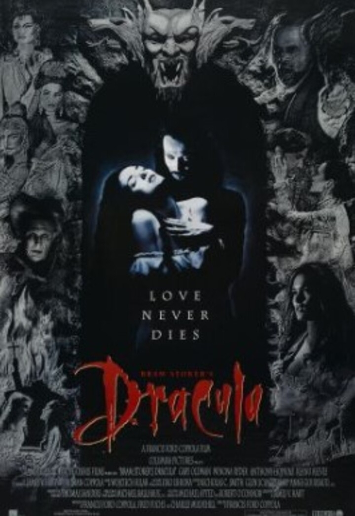 O filme, dirigido pelo aclamado Francis Ford Coppola (“O Poderoso Chefão”), é uma das adaptações mais celebradas do clássico livro “Drácula”, do escritor irlandês Bram Stocker. Na trama, Gary Oldman interpreta o lendário Conde Drácula. 
 Reprodução: Flipar