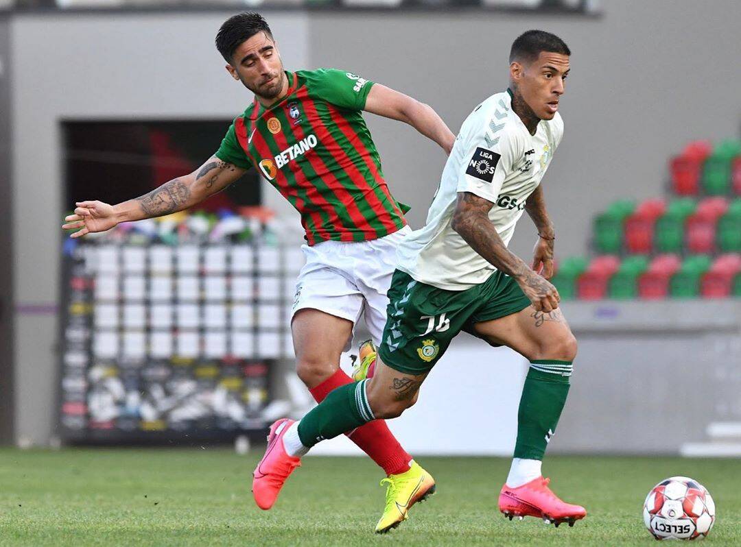 Jogador brasileiro em Portugal. Foto: Instagram