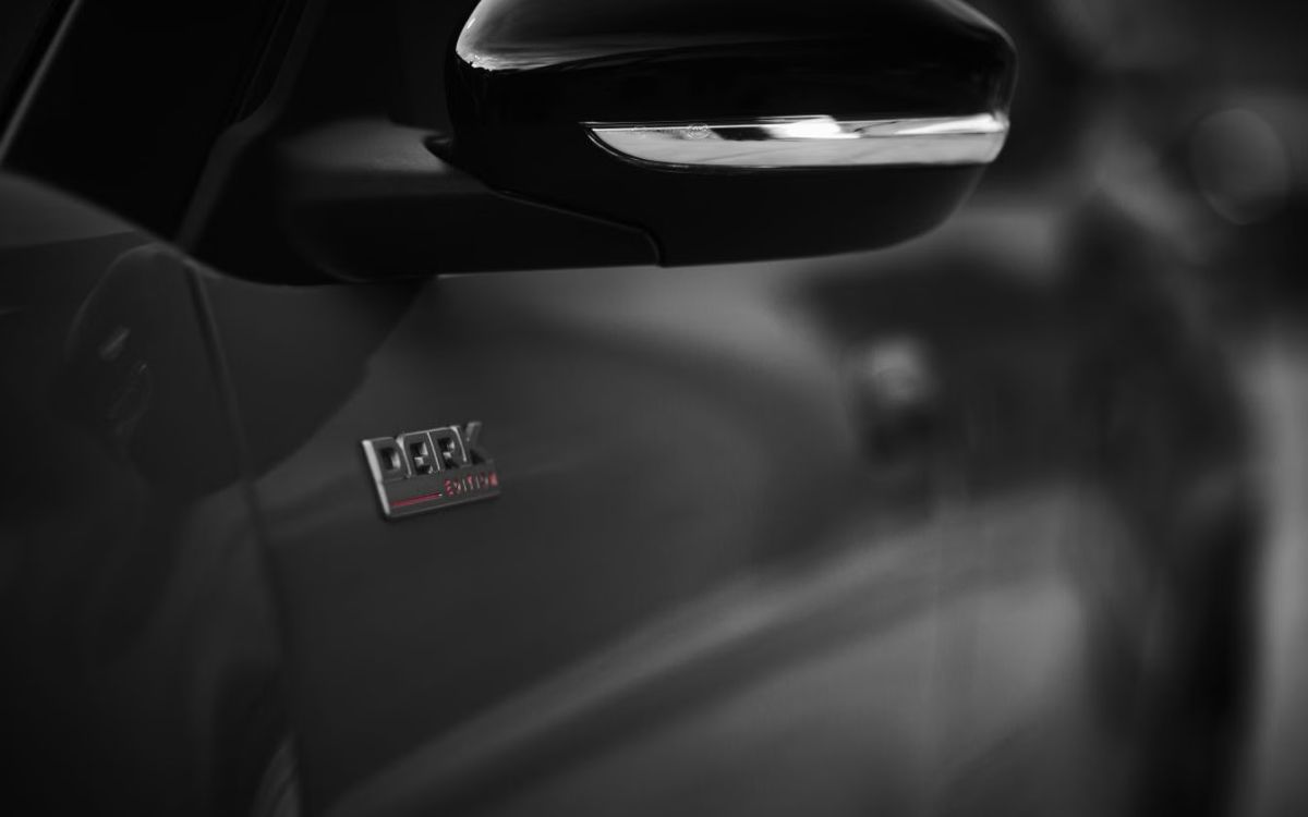 Lateral do Citroën Basalt Dark Edition. Foto: Divulgação/Citroën
