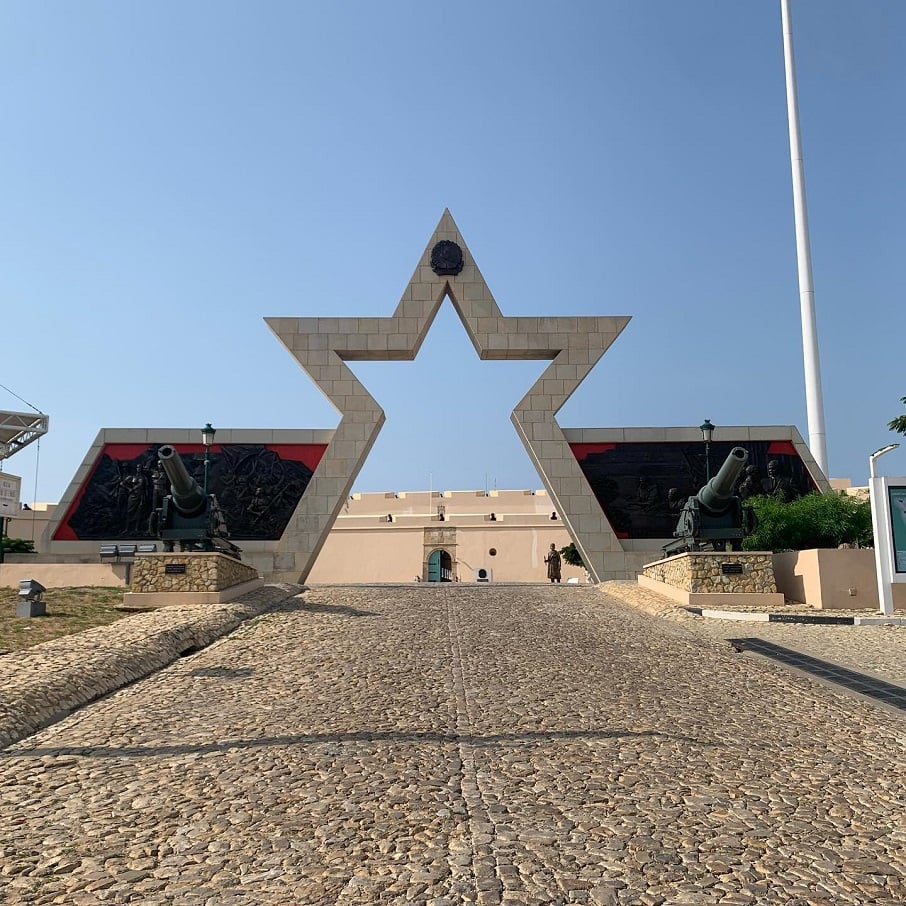 A Fortaleza de São Miguel, na capital de Angola, Luanda. Foto: Reprodução/Instagram 31.03.2023