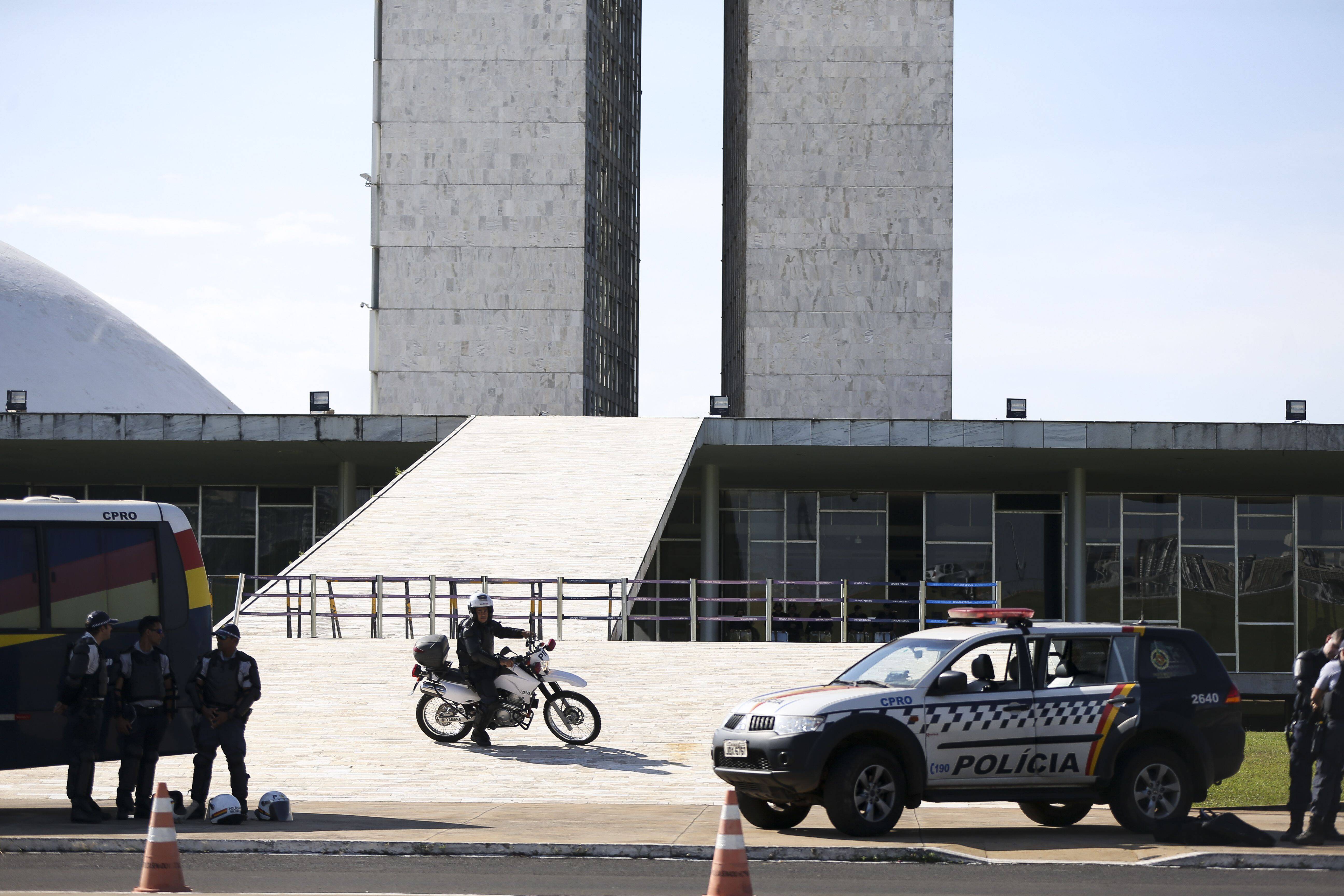 Policiamento - Polícia Legislativa - Câmara - reforma da Previdência - comissão. Foto: Marcelo Camargo/Agência Brasil - 9.5.17