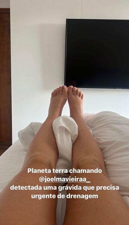 Story postado por Fernanda Paes Leme nesta quinta (21) Reprodução/Instagram - 21.03.2024