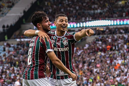 14ª rodada do Campeonato Brasileiro de 2023: Fluminense 2 x 0 Internacional, Maracanã - Gols: Germán Cano e Martinelli (FLU).