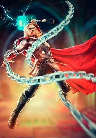  Além do martelo, Thor também podia usar dois artefatos: o járngreipr - luvas de ferro - para manejar o mjölnir