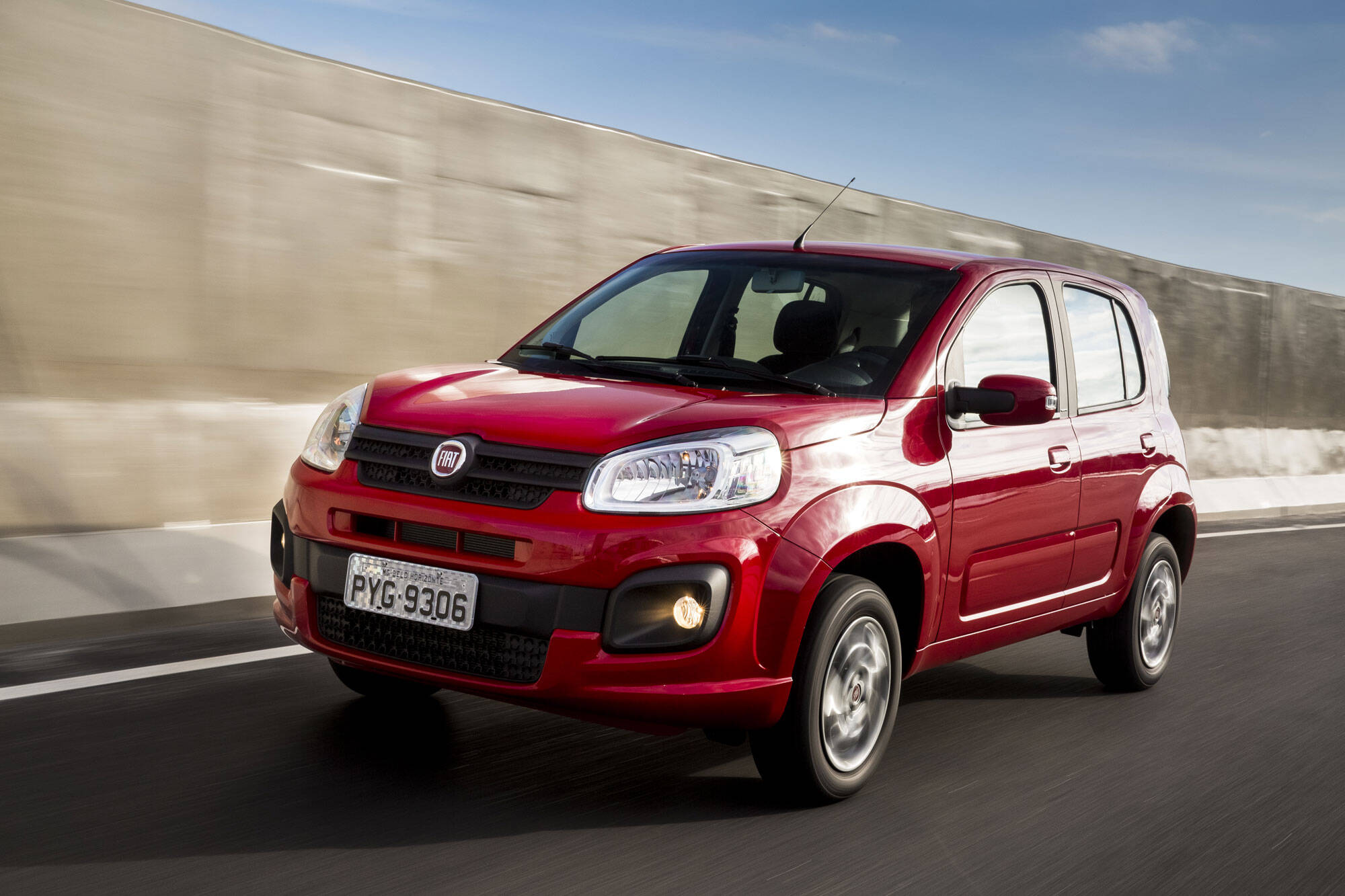 Fiat Uno 2017. Foto: Divulgação