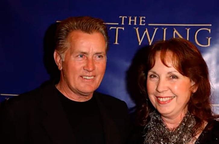 Martin Sheen e Janet Templeton - O ator e a atriz americanos se casaram em 23 de dezembro de 1961.. Foto: Reprodução: Flipar