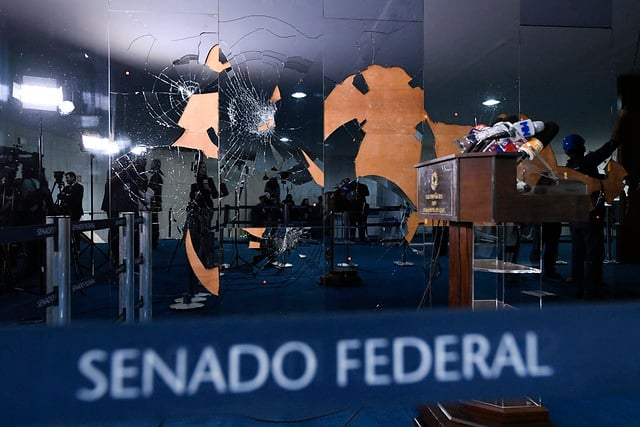 Senado aprova intervenção na segurança pública do Distrito Federal. Foto: Edilson Rodrigues/Agência Senado - 10.01.2023