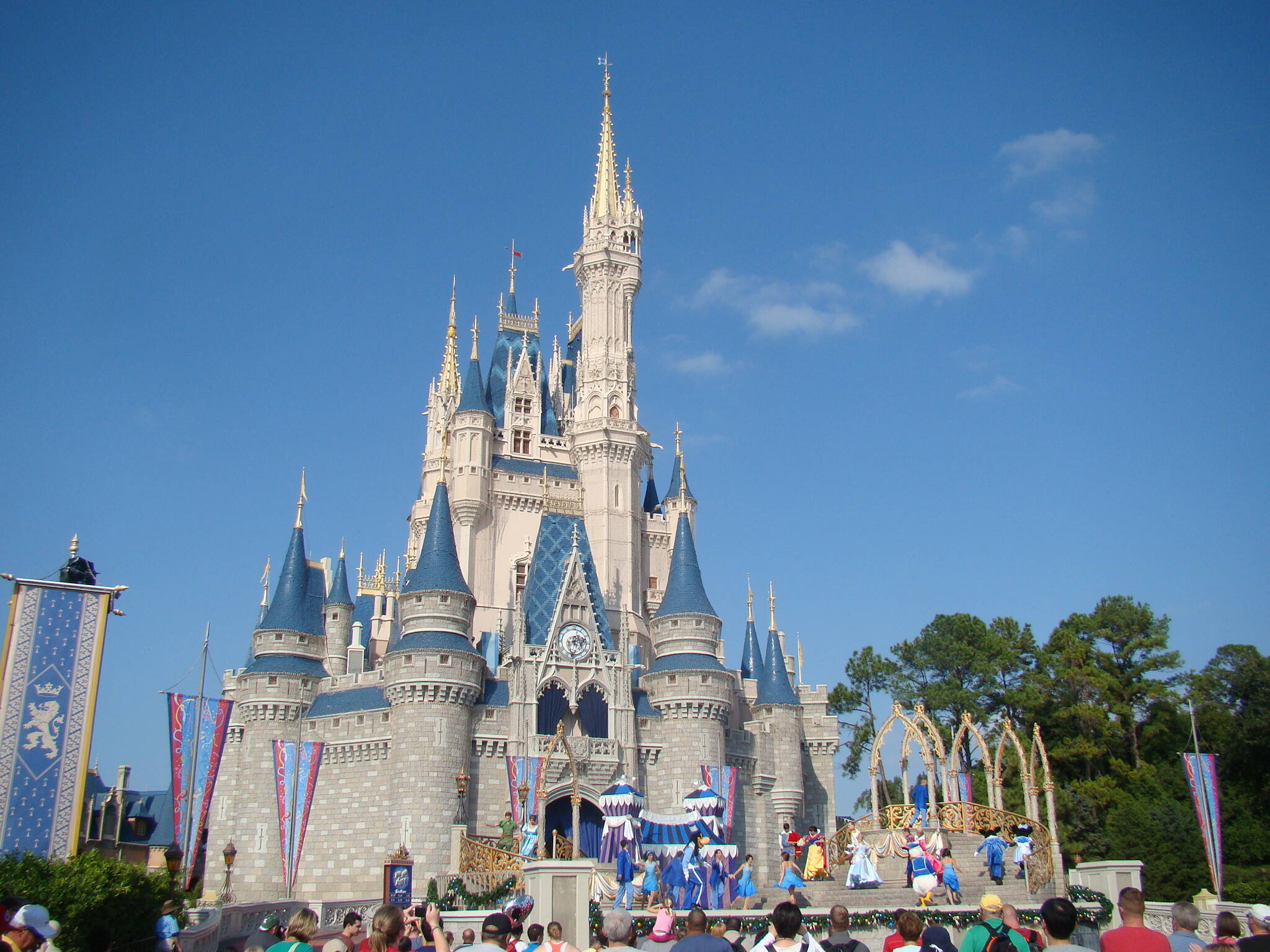 Castelo da Cinderela, no Magic Kingdom, principal parque da Disney na Flórida . Foto: Alessandra Oggioni