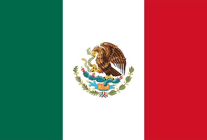 México – US$ 1,82 trilhões - uma das maiores economias da América Latina, com setores industriais robustos, incluindo automóveis, eletrônicos e petróleo. Reprodução: Flipar