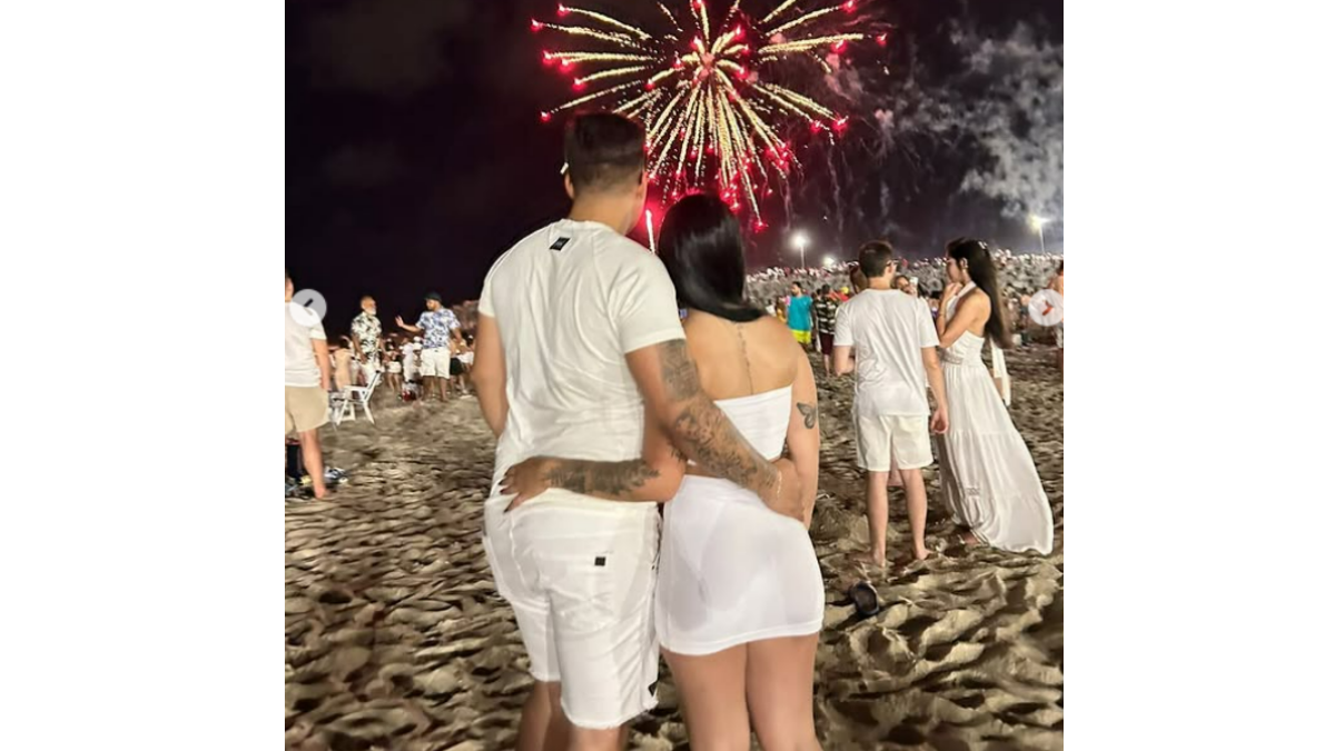 Pedro e Rayane. Foto: Reprodução/Instagram/@ray_luiza_