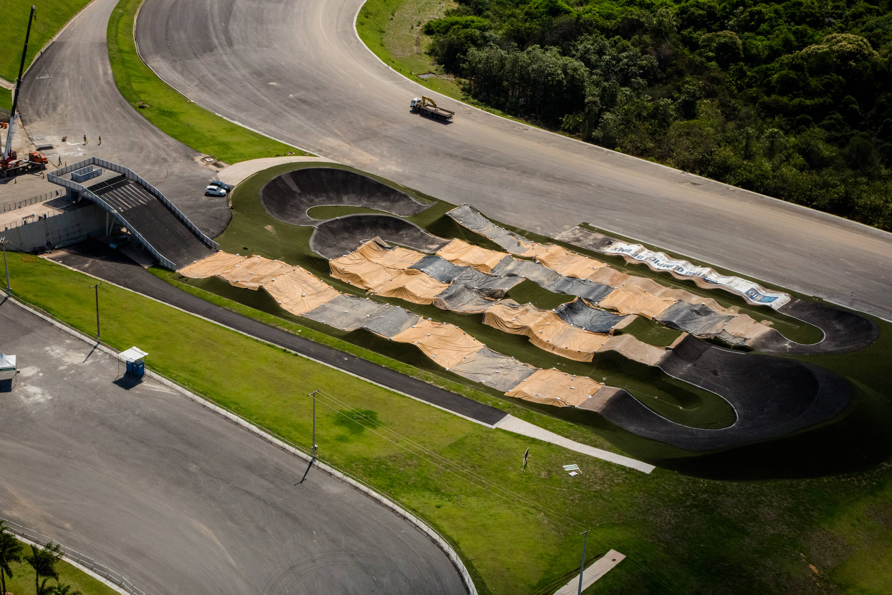 Circuito de BMX, na Região de Deodoro. Foto: André Motta/Brasil2016.gov.br