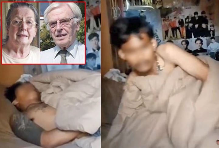 Também na Inglaterra, um casal de aposentados de Lancashire se surpreendeu ao chegar em casa e encontrar um homem dormindo. Bastou chamar a polícia.  Reprodução: Flipar